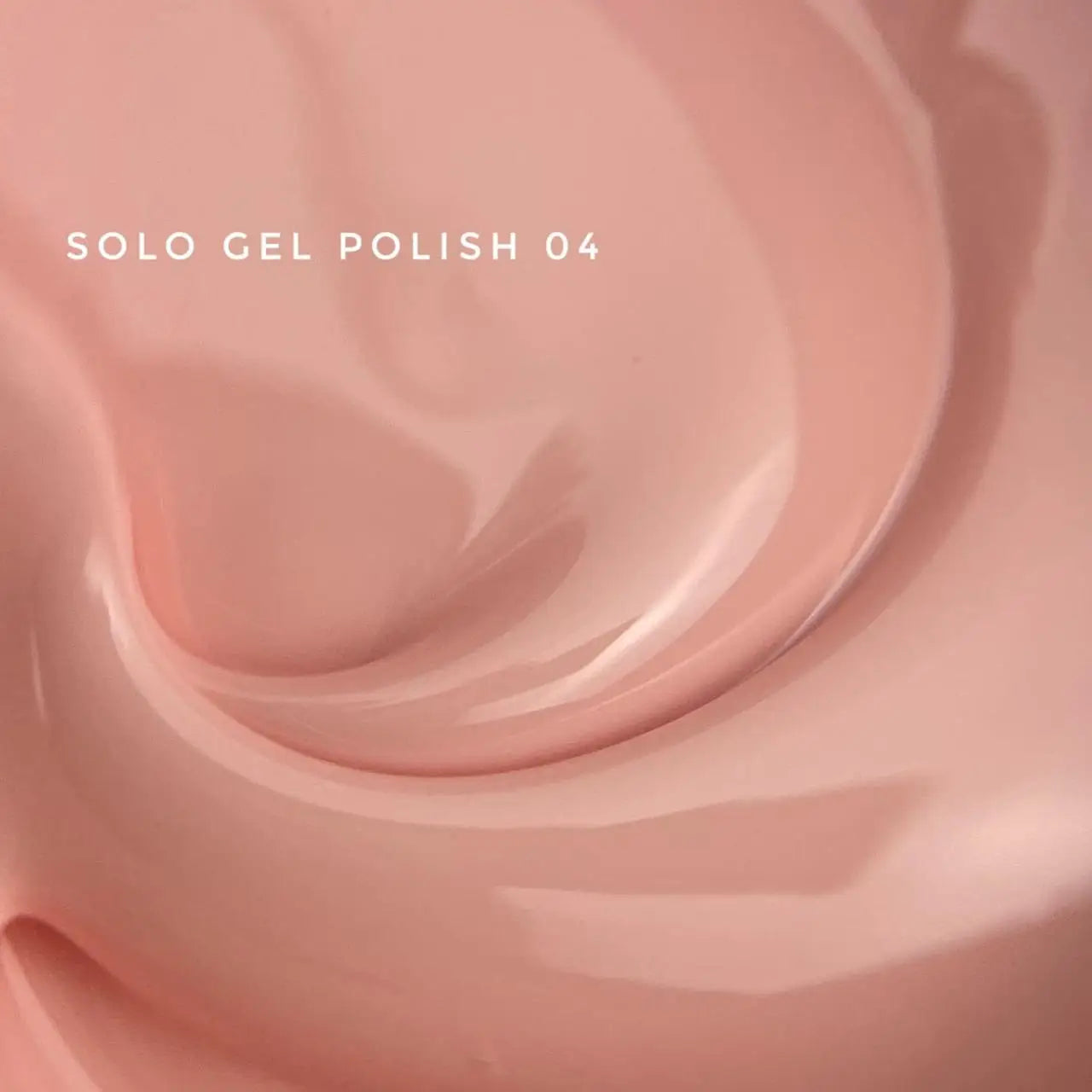 Touch SOLO Gel Polish No.04 – One-Step 3-in-1 Gel Polish 9 ml, Base + Color + Top, Long-Lasting Pedicure