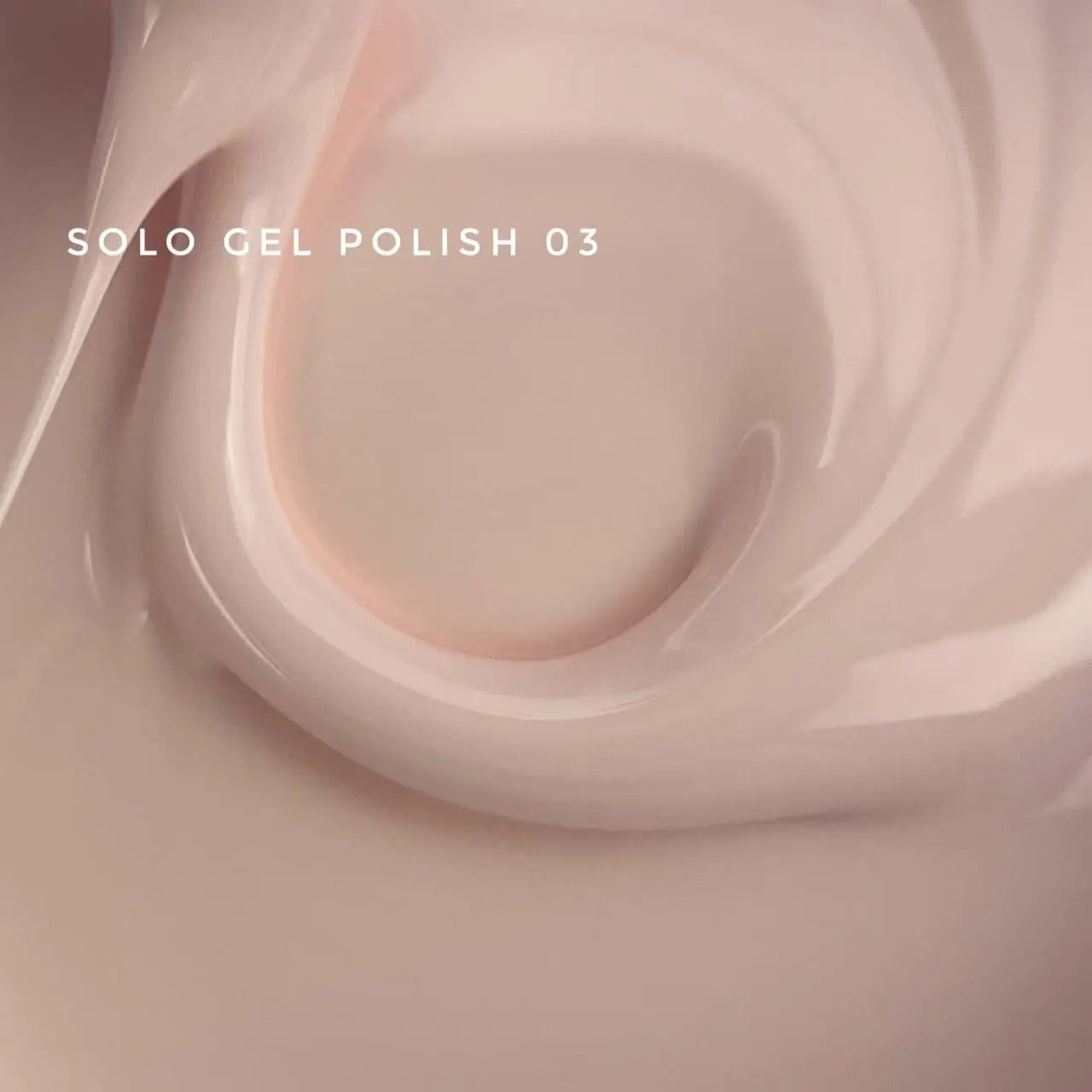 Touch SOLO Gel Polish No.03 – One-Step 3-in-1 Gel Polish 9 ml, Base + Color + Top, Long-Lasting Pedicure