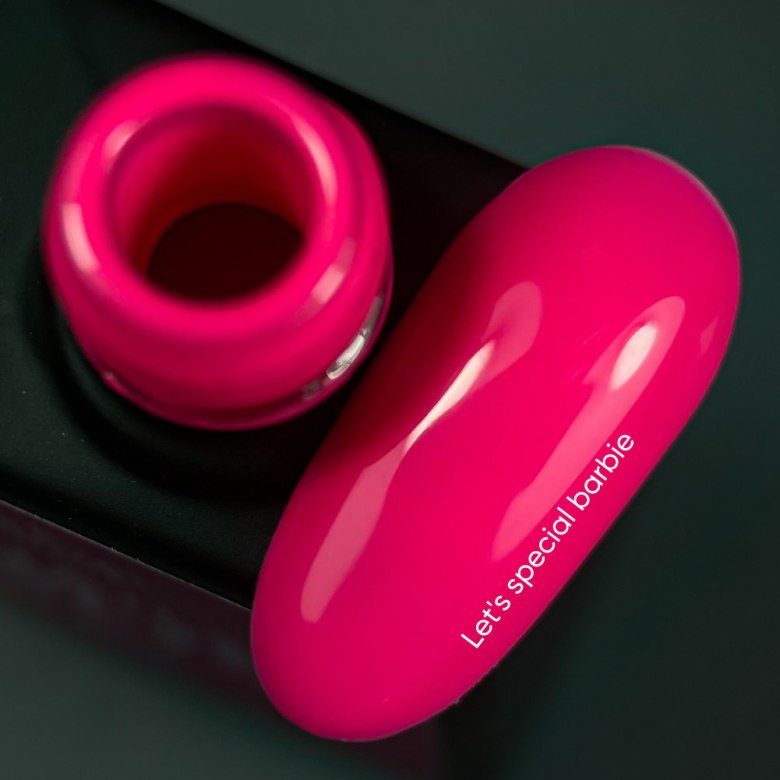 Nails Of The Days Gel Polish Barbie Bright Barbie Pink Hybrid Gel Polish, Ultra-Pigmented