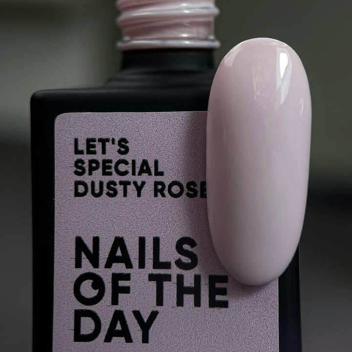 Nails Of The Day Gel Polish Dusty Rose Elegant Dusty Pink Hybrid Gel Polish, Ultra-Pigmented