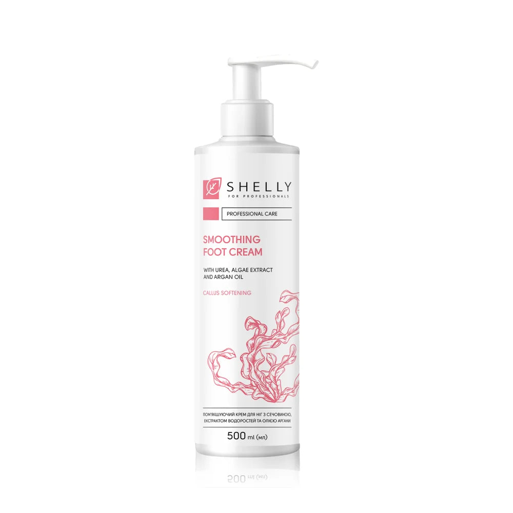 Shelly Softening Foot Cream with Urea, Seaweed Extract & Argan Oil 500 ml