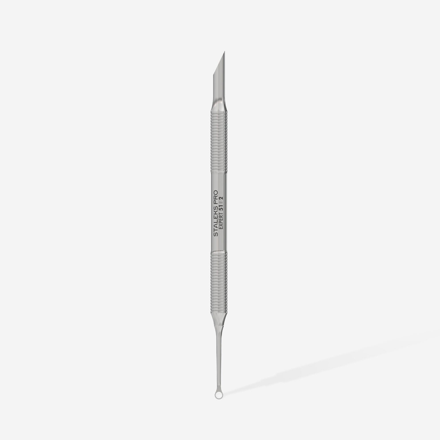 Staleks Manicure Pusher EXPERT 51 TYPE 2 (Beveled and Loop Pusher)
