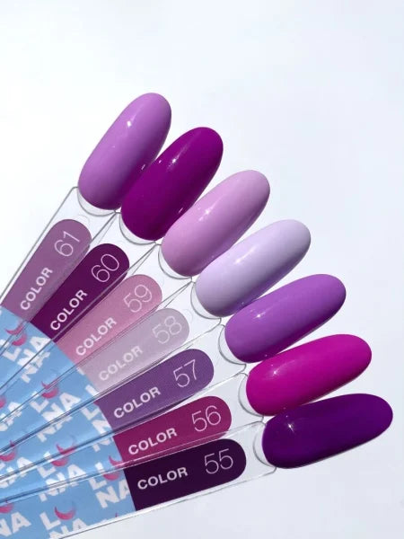 LUNAmoon Colour Varnish No.58, Hybrid Gel Polish, Full Coverage, Medium Viscosity