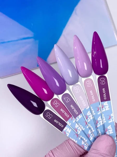 LUNAmoon Colour Varnish No.58, Hybrid Gel Polish, Full Coverage, Medium Viscosity