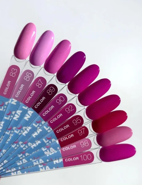 LUNAmoon Colour Varnish No.86, Hybrid Gel Polish, Full Coverage, Medium Viscosity