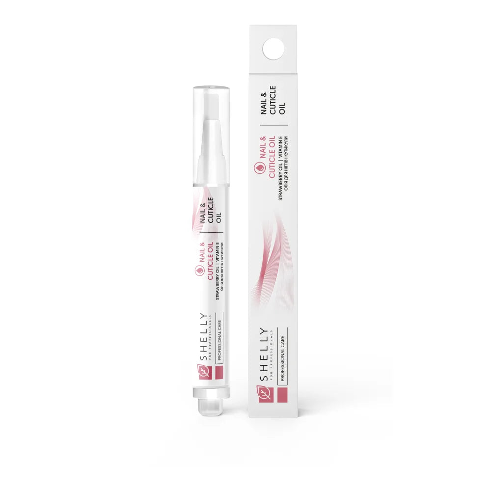 Shelly Hand and Nail Care Gift Set, Hand &  Nail Cream with Peony + Cuticle Oil with Strawberry & Vitamin E