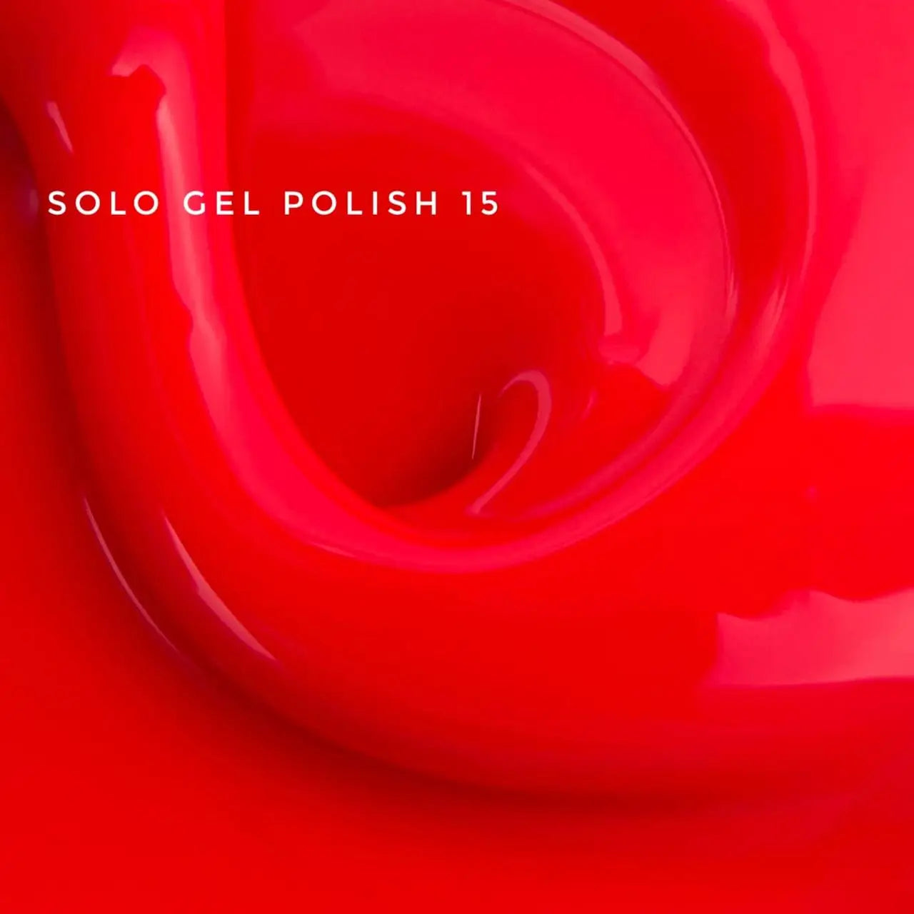 Touch SOLO Gel Polish No.15 – 3-in-1 One-Step Gel Polish, Base + Color + Top, 9 ml, Long-Lasting Pedicure Formula