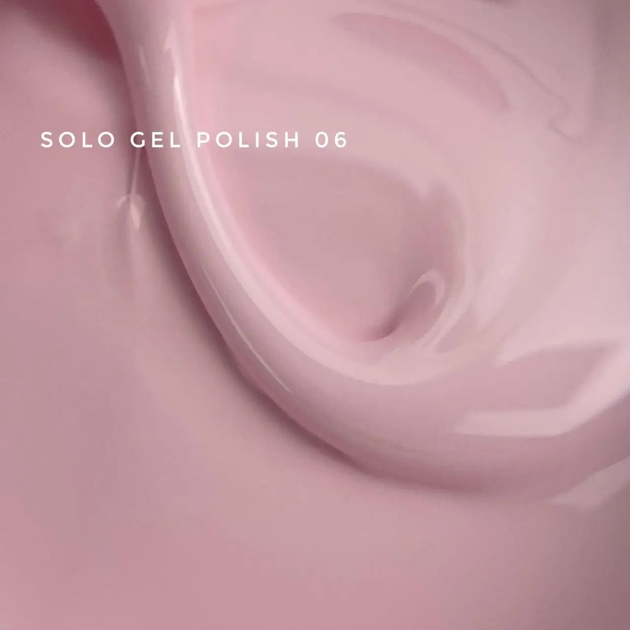 Touch SOLO Gel Polish No.06 – One-Step 3-in-1 Gel Polish 9 ml, Base + Color + Top, Long-Lasting Pedicure