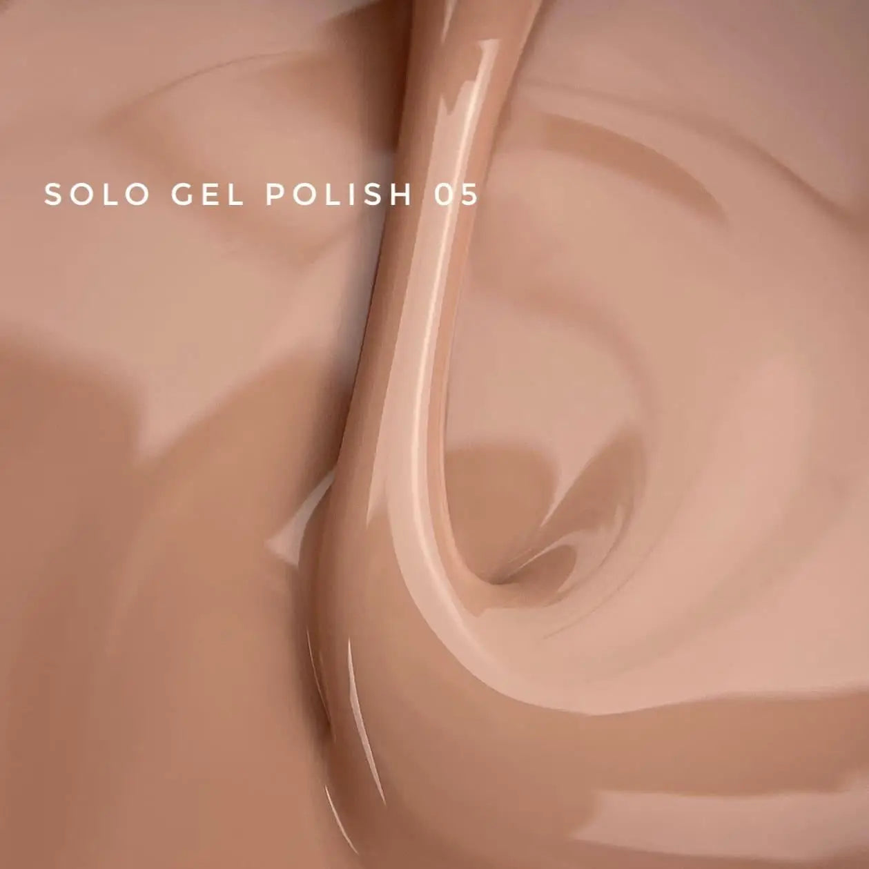 Touch SOLO Gel Polish No.05 – One-Step 3-in-1 Gel Polish 9 ml, Base + Color + Top, Long-Lasting Pedicure