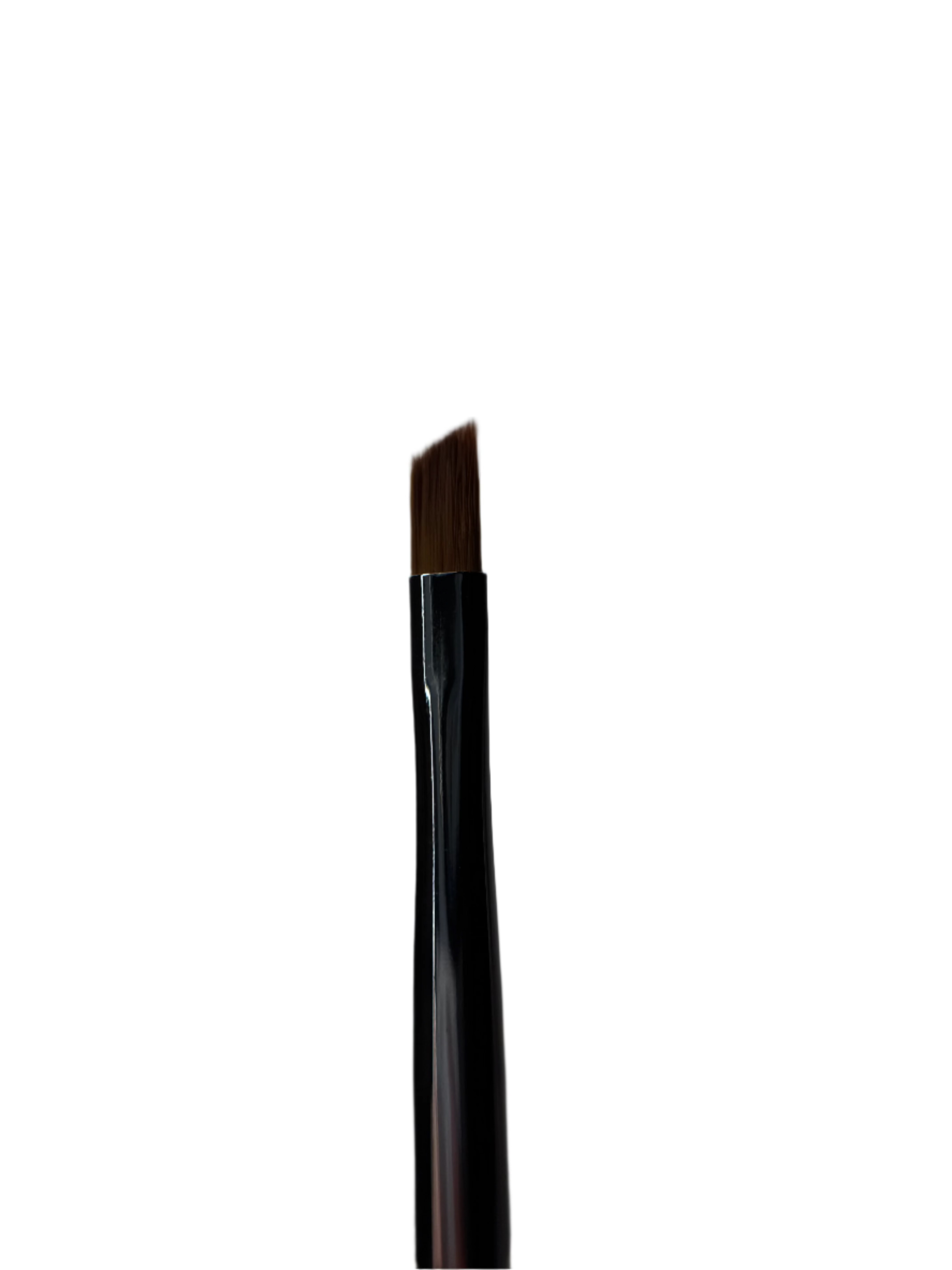 Ikonna Angled Gel Brush, Slanted Nail Art Brush for French Tips, Smile Lines & Precision Gel Work (Purple)