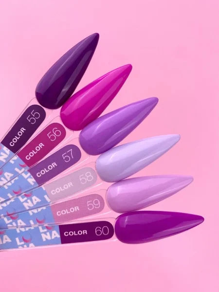 LUNAmoon Colour Varnish No.58, Hybrid Gel Polish, Full Coverage, Medium Viscosity
