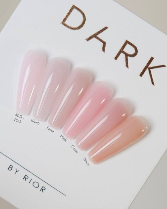 Dark Latte No Wipe Camouflage Top Coat Latte Nude Gel Top